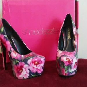 Floral heels